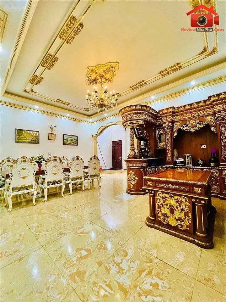 Review nhà phố Quận Bình Tân TP.HCM – Biệt thự tân cổ điển 278m2