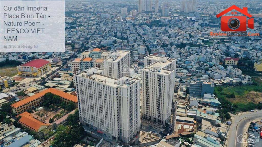 Review nhà phố Quận Bình Tân TP.HCM – Căn hộ Imperial Place giá 2.75 tỷ