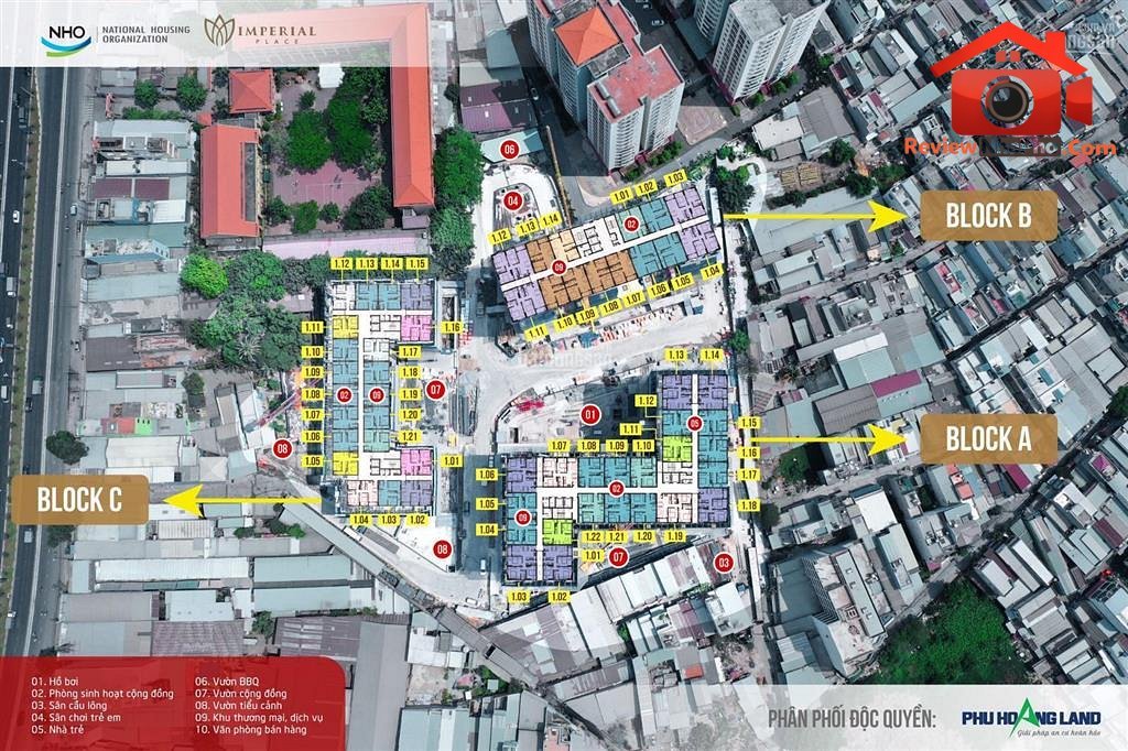 Review nhà phố Quận Bình Tân TP.HCM – Căn hộ Imperial Place giá 2.75 tỷ