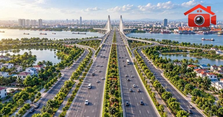 Hải Phòng: Dự án đường 10 làn xe kết nối đô thị lớn