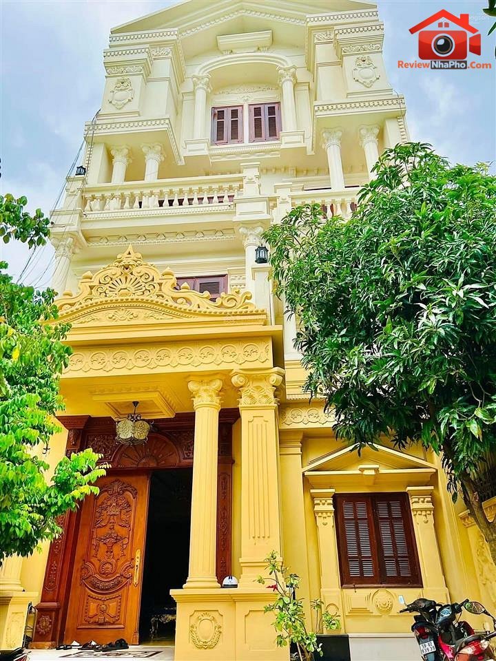 Review nhà phố Quận Bình Tân TP.HCM – Biệt thự tân cổ điển 278m2