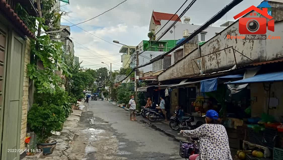 Review nhà phố Quận Tân Phú TP.HCM – Bán nhà sổ đỏ 62m2 giá 5.68 tỷ