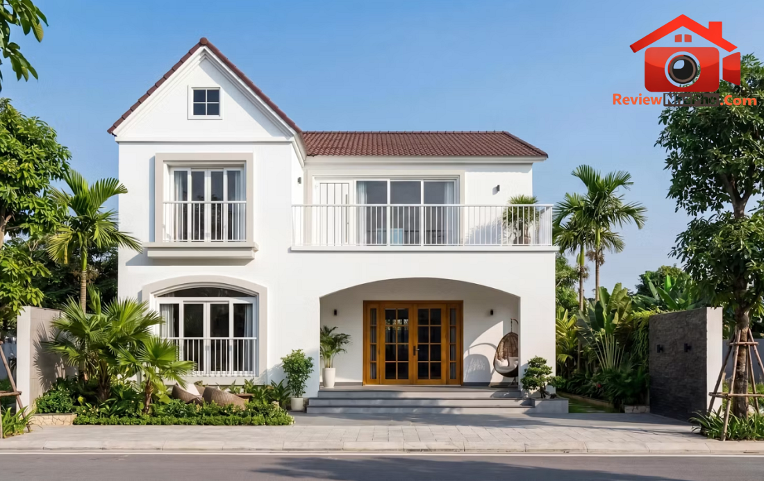 Biệt thự Hưng Yên phong cách Địa Trung Hải dưới mái ngói Bắc Bộ- Ảnh 1. Biệt thự Hưng Yên phong cách Địa Trung Hải dưới mái ngói Bắc Bộ- Ảnh 1.