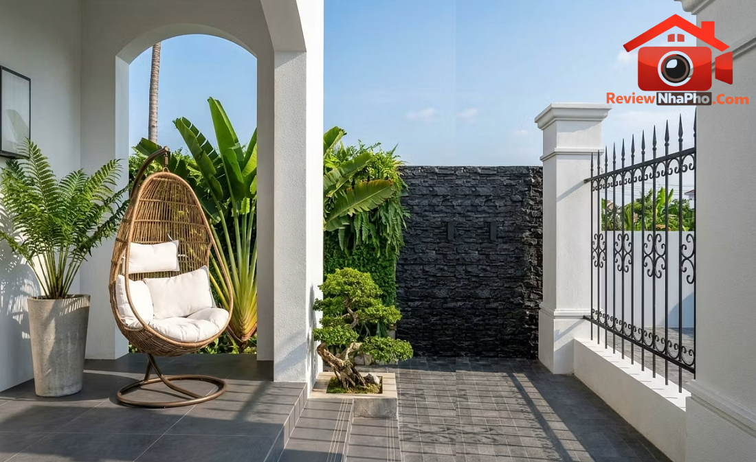 Biệt thự Hưng Yên phong cách Địa Trung Hải dưới mái ngói Bắc Bộ- Ảnh 8. Biệt thự Hưng Yên phong cách Địa Trung Hải dưới mái ngói Bắc Bộ- Ảnh 8.