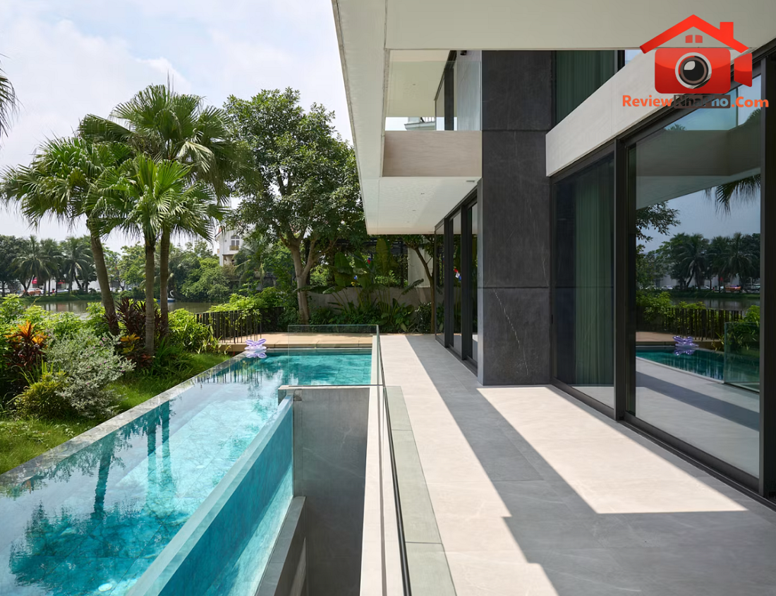 Biệt thự ven sông tại Hà Nội: Không gian sống nghỉ dưỡng cạnh hồ bơi vô cực- Ảnh 11. Biệt thự ven sông tại Hà Nội: Không gian sống nghỉ dưỡng cạnh hồ bơi vô cực- Ảnh 11.