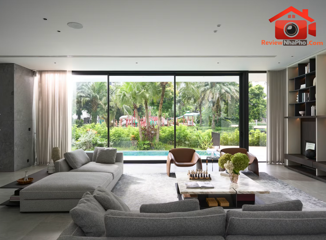 Biệt thự ven sông tại Hà Nội: Không gian sống nghỉ dưỡng cạnh hồ bơi vô cực- Ảnh 6. Biệt thự ven sông tại Hà Nội: Không gian sống nghỉ dưỡng cạnh hồ bơi vô cực- Ảnh 6.