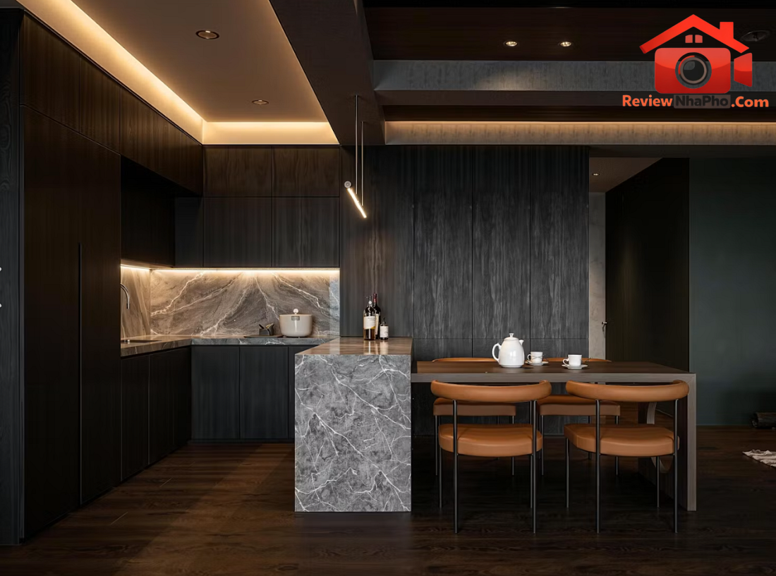 Cải tạo căn hộ Hà Nội: Tinh thần công nghiệp đanh thép và tinh tế- Ảnh 9. Cải tạo căn hộ Hà Nội: Tinh thần công nghiệp đanh thép và tinh tế- Ảnh 9.