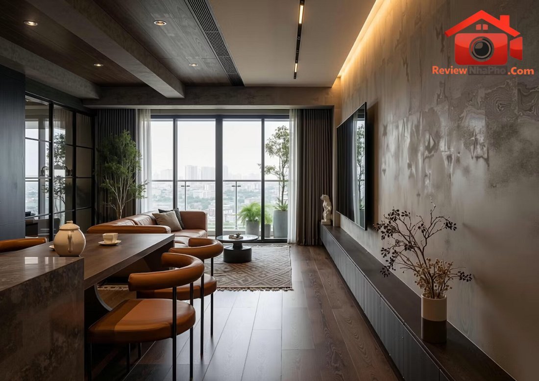 Cải tạo căn hộ Hà Nội: Tinh thần công nghiệp đanh thép và tinh tế- Ảnh 3. Cải tạo căn hộ Hà Nội: Tinh thần công nghiệp đanh thép và tinh tế- Ảnh 3.