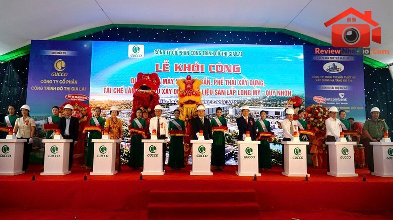 Gia Lai: Khởi công nhà máy tái chế phế thải xây dựng công suất 480 tấn/ngày- Ảnh 2.