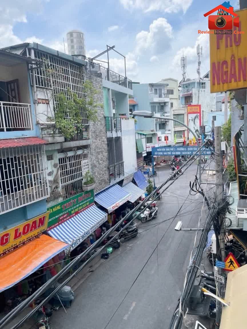 Review nhà phố Tân Bình TP.HCM, mặt tiền Chợ Tân Bình giá 23.5 tỷ