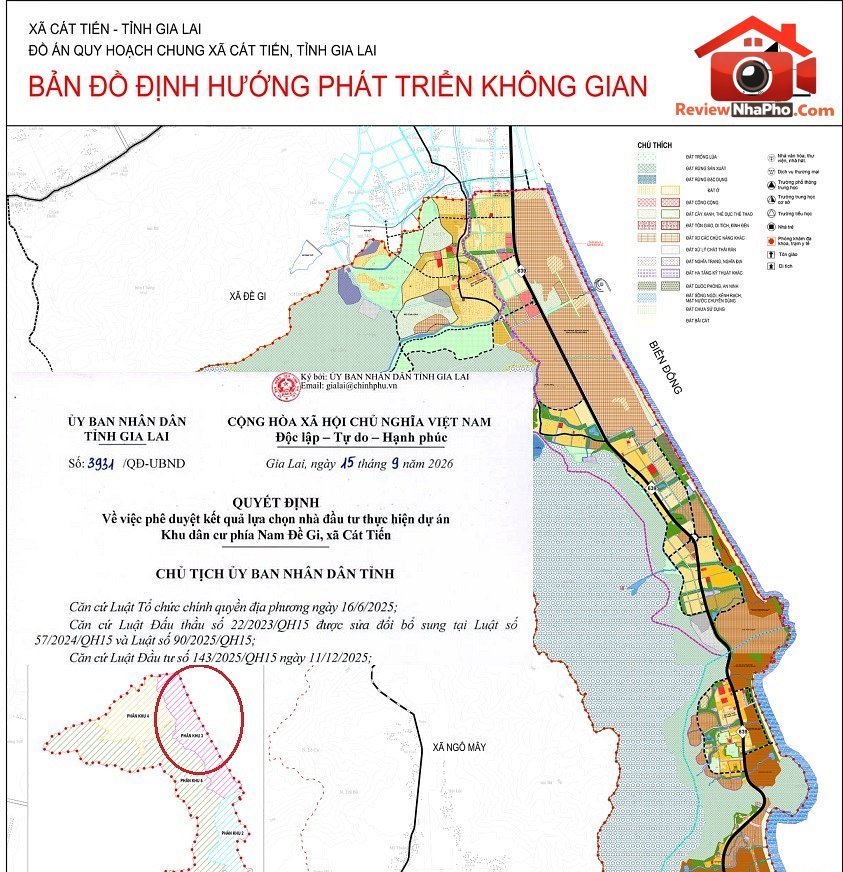 Nhà ở khu dân cư phía Nam Đề Gi: Cơ hội đầu tư tiềm năng
