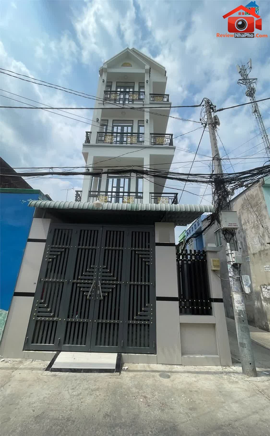 Review nhà phố Bình Tân với giá 6.6 tỷ, 75m², 4 tầng