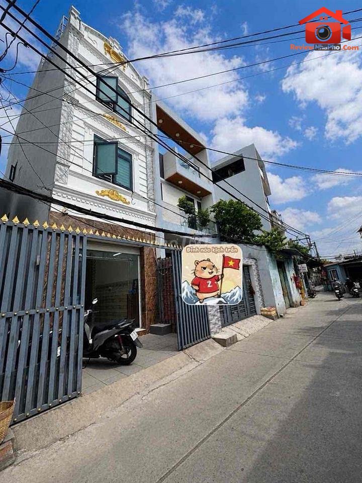 Review nhà phố khu vực Mã Lò Bình Tân TP.HCM 4 tầng 92m2 giá 7.2 tỷ