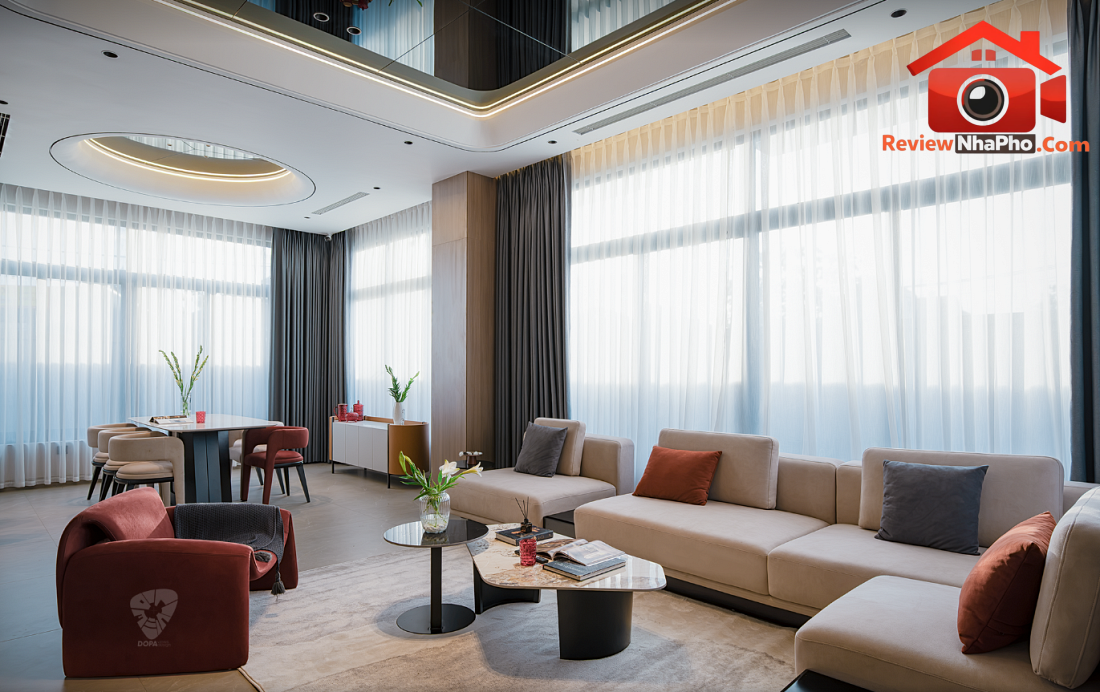 Nhà 3 tầng ngoại ô Hà Nội: Cân bằng giữa kiến trúc hiện đại và thiên nhiên- Ảnh 3. Nhà 3 tầng ngoại ô Hà Nội: Cân bằng giữa kiến trúc hiện đại và thiên nhiên- Ảnh 3.
