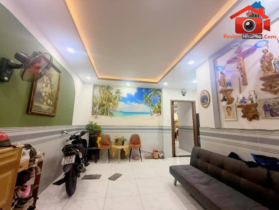 Review nhà phố 2 tầng tại Tân Phú, Hồ Chí Minh – Sổ đẹp