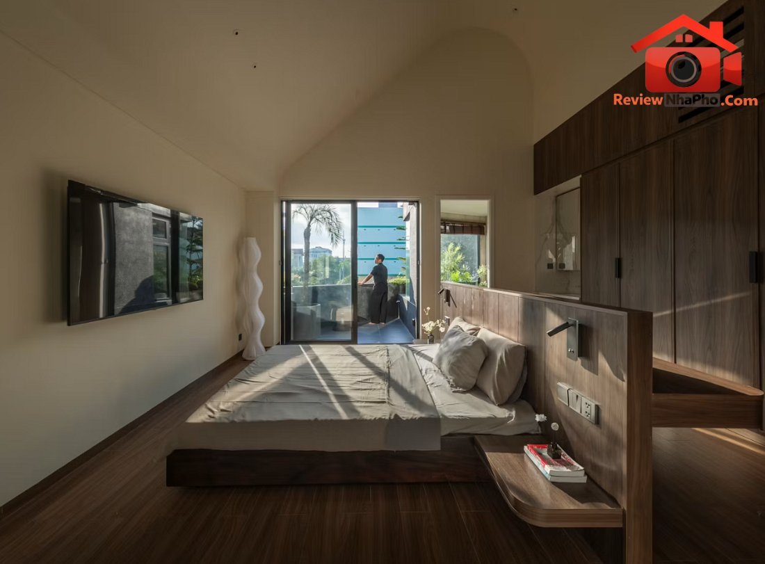 Nhà lô góc Phan Rang: Lớp vỏ đá rửa và phương án hướng nội ứng xử với nắng gió- Ảnh 9.