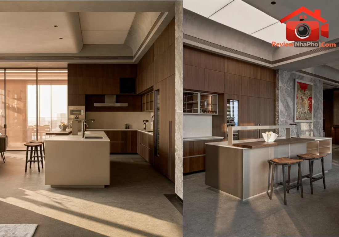 Penthouse hướng sông Sài Gòn: Phong cách nghỉ dưỡng và sự chuyển tiếp không gian vô hình- Ảnh 6. Penthouse hướng sông Sài Gòn: Phong cách nghỉ dưỡng và sự chuyển tiếp không gian vô hình- Ảnh 6.