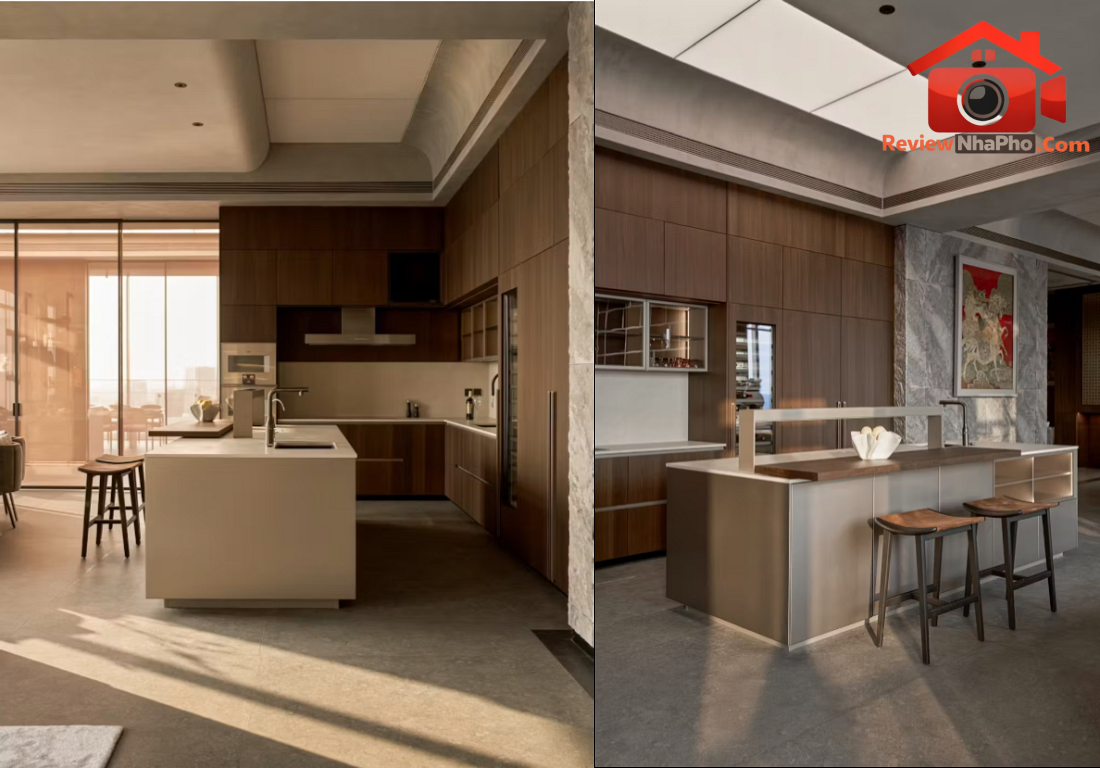 Penthouse hướng sông Sài Gòn: Phong cách nghỉ dưỡng và sự chuyển tiếp không gian vô hình- Ảnh 6. Penthouse hướng sông Sài Gòn: Phong cách nghỉ dưỡng và sự chuyển tiếp không gian vô hình- Ảnh 6.
