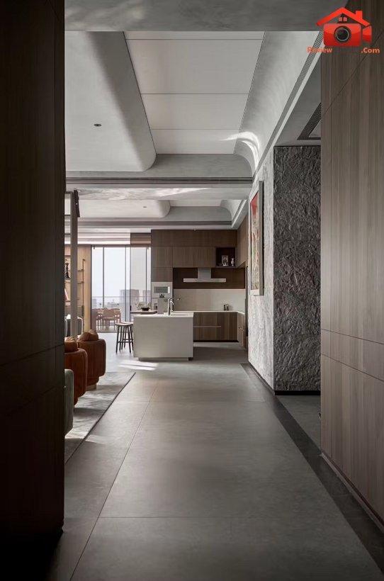 Penthouse hướng sông Sài Gòn: Phong cách nghỉ dưỡng và sự chuyển tiếp không gian vô hình- Ảnh 9. Penthouse hướng sông Sài Gòn: Phong cách nghỉ dưỡng và sự chuyển tiếp không gian vô hình- Ảnh 9.