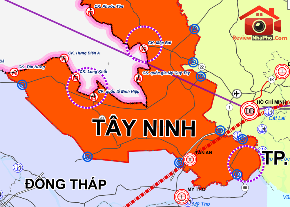 Tây Ninh thu hồi hơn 417ha đất để làm tuyến đường mới, đi qua những khu vực nào?- Ảnh 1. Tây Ninh thu hồi hơn 417ha đất để làm tuyến đường mới, đi qua những khu vực nào?- Ảnh 1.