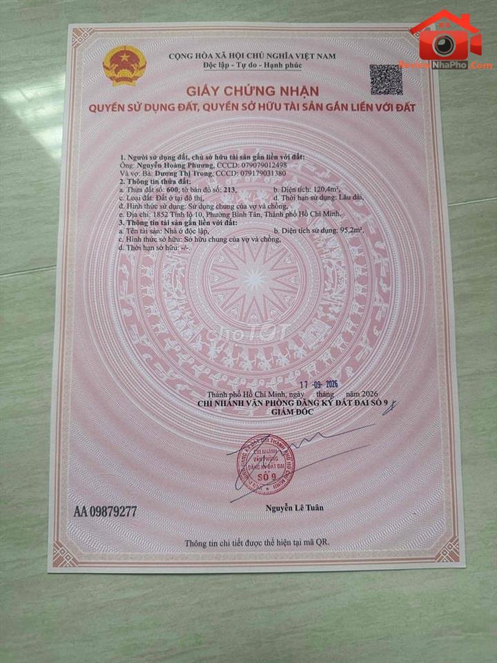 Review nhà phố mặt tiền tỉnh lộ 10 Quận Bình Tân TP.HCM giá 9.2 tỷ