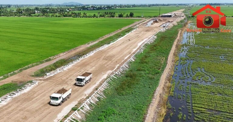 Cao tốc Châu Đốc – Cần Thơ – Sóc Trăng gặp khó trong thi công