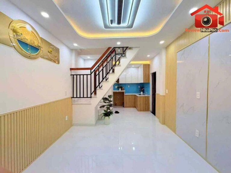Chỉ 2,x tỷ có ngay nhà đẹp 3 tầng btct âu dương lân p3 quận 8 – diện tích 18m2 – giá 2880000000