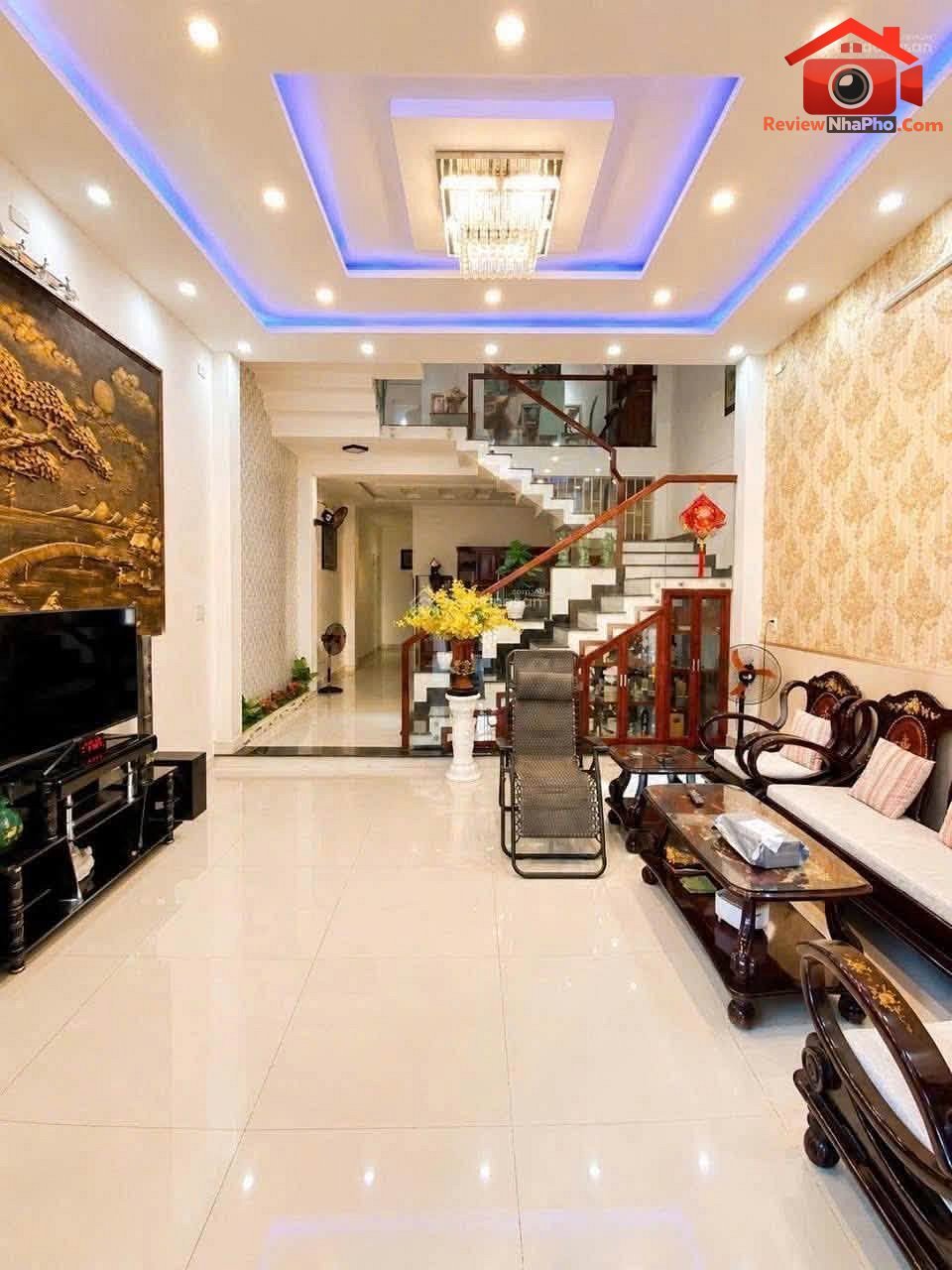 Bán nhà 3 tầng 4 phòng ngủ đường Nguyễn Khang, Đà Nẵng 7,7 tỷ nhà đất bất động sản sổ đỏ