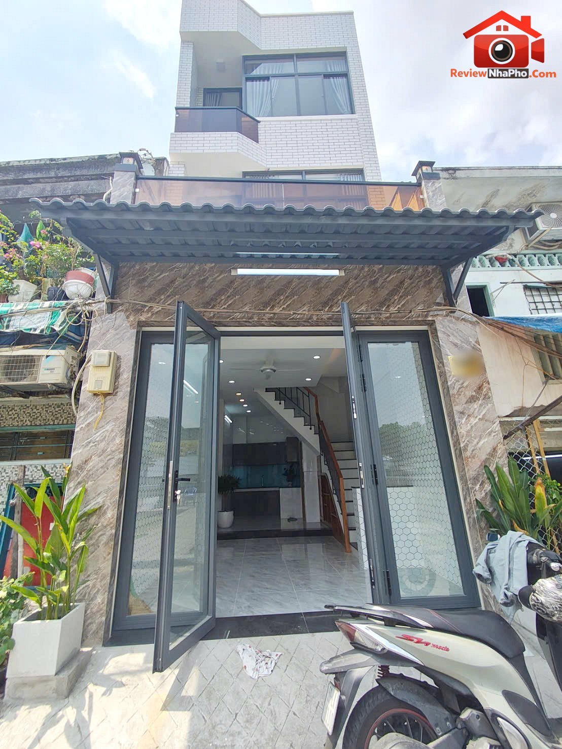 Nhà mới 4 tầng mặt tiền đường Ụ Cây phường 10 quận 8 giá 5,39 tỷ nhà đất bất động sản sổ đỏ