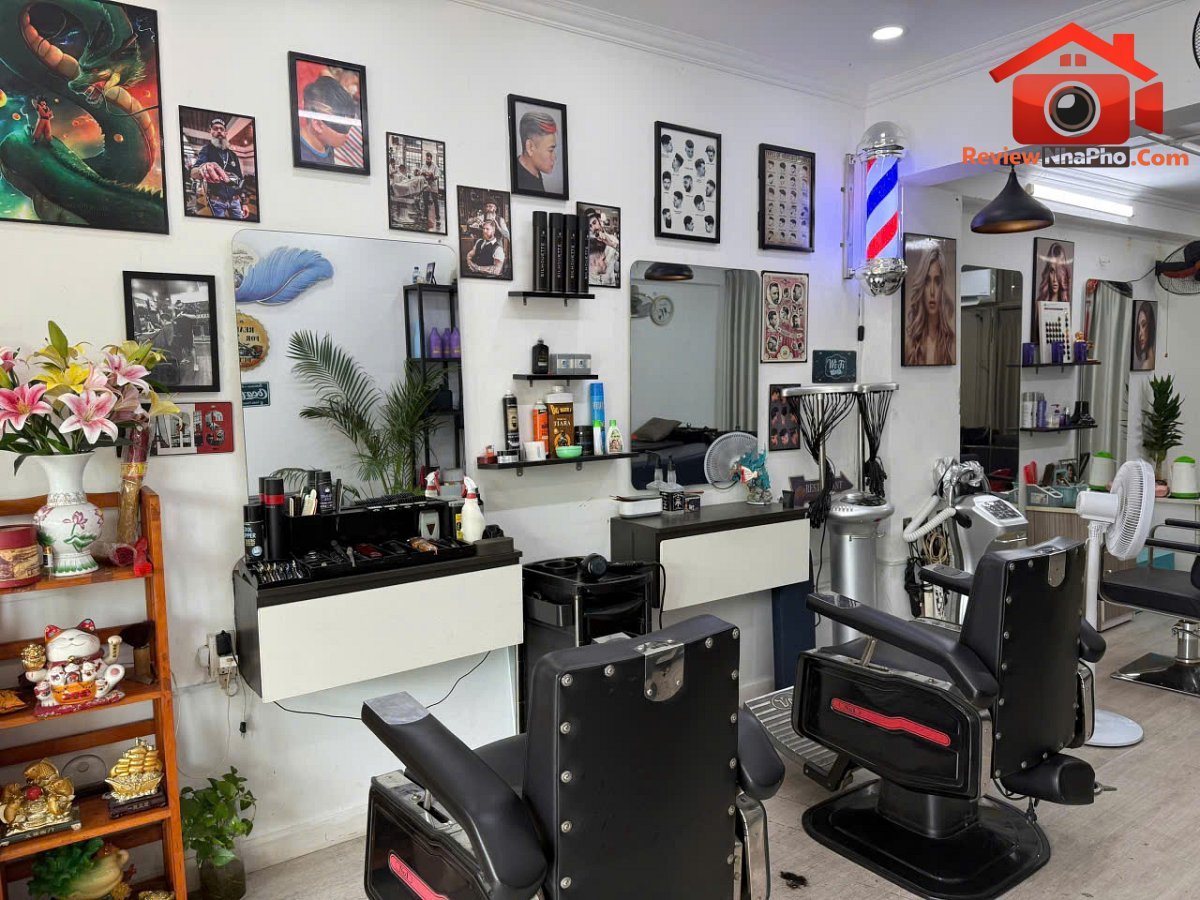 Sang nhượng salon tóc mặt tiền đẹp quận Tân Phú 50 triệu