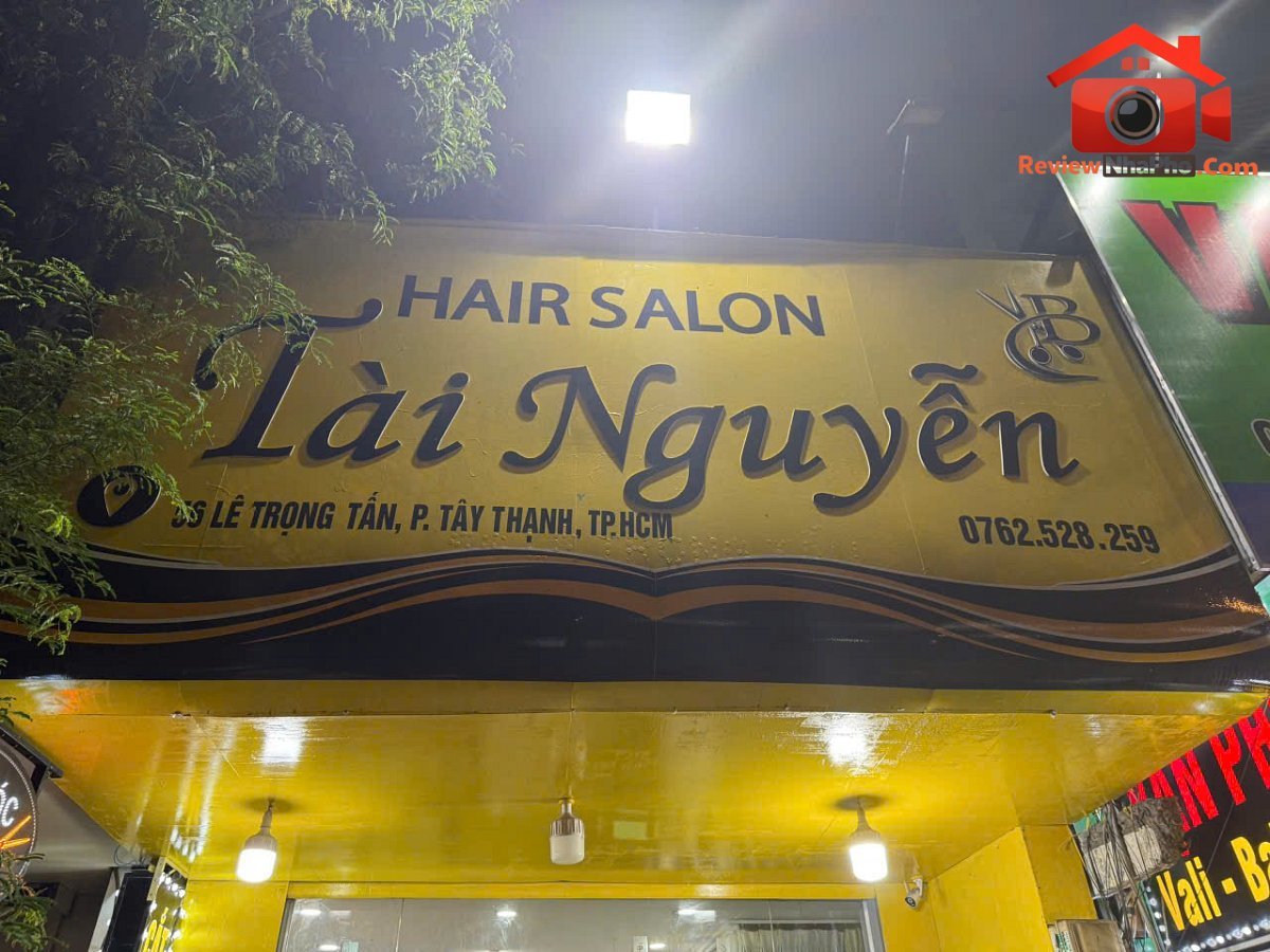 Sang nhượng salon tóc mặt tiền đẹp quận Tân Phú 50 triệu
