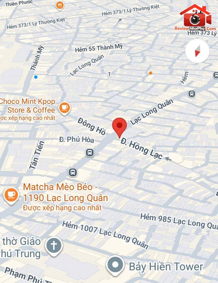 Bán nhà đất Đường Hồng Lạc – Phường cũ Bảy Hiền Quận Tân Bình – Phường mới Bảy Hiền – Thành phố Hồ Chí Minh 46m2 7 tỷ