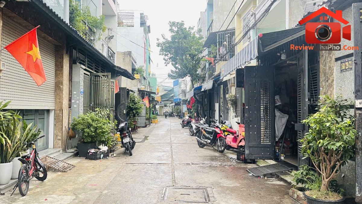 Hẻm xe hơi Đường Số 11 phường Bình Hưng Hòa quận Bình Tân nhà đất bất động sản sổ đỏ