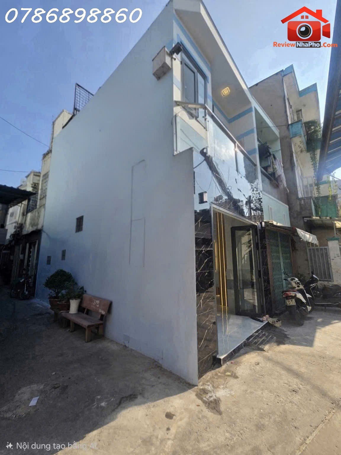 Nhà 3 tầng hẻm 6m thông tứ hướng kinh doanh cực tiện giá 3,88 tỷ