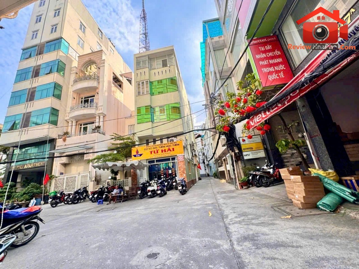 Bán nhà 5 tầng căn góc 2 mặt tiền hẻm xe hơi Nguyễn Bỉnh Khiêm, Quận 1 – nhà đất bất động sản sổ đỏ
