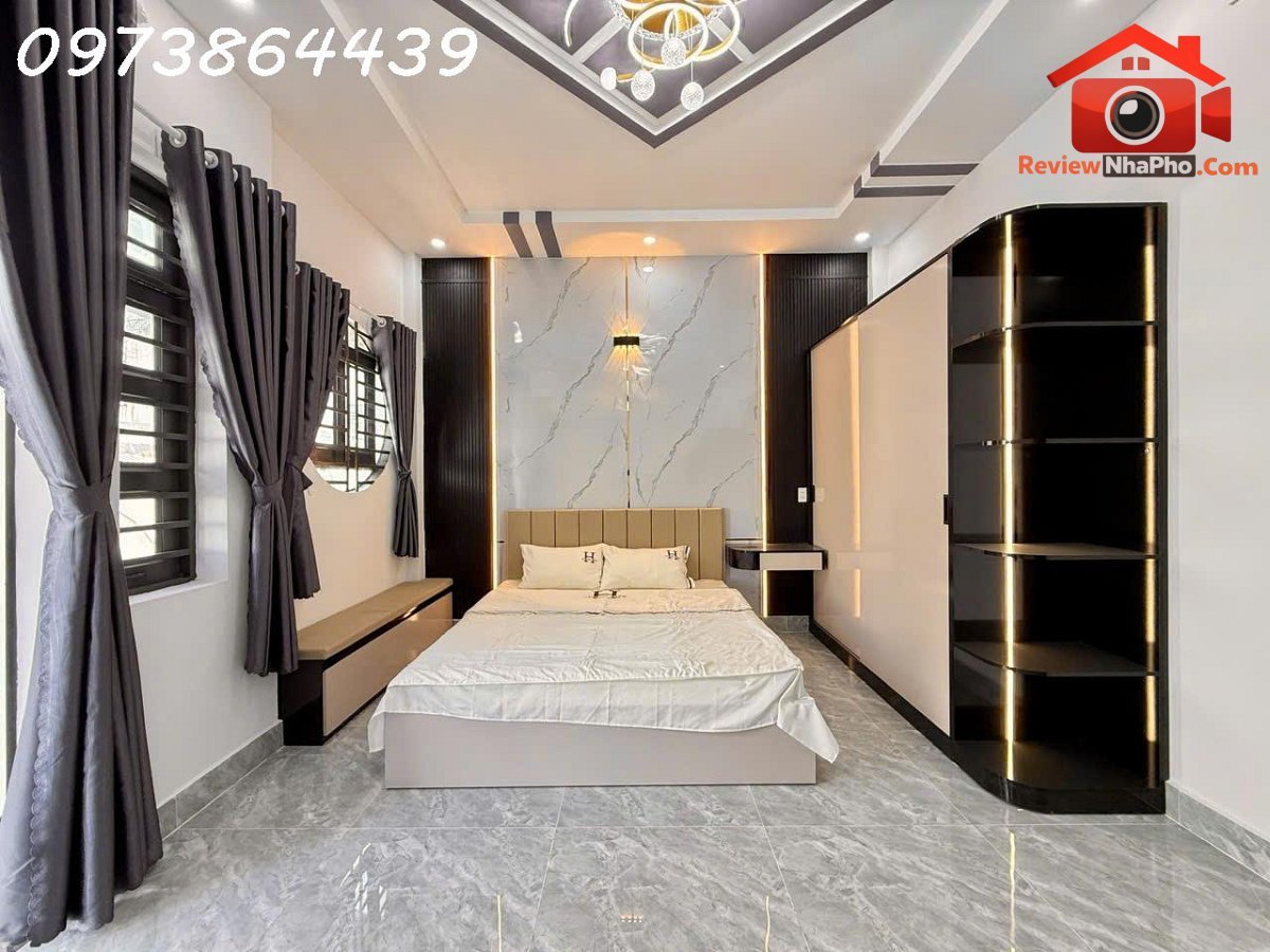 Nhà mới full nội thất vip 4 tầng – 55m2 – 6.2 tỷ – Bán nhà đất Đường 1 – Phường cũ Tân Thới Hiệp – Quận 12 – Thành phố Hồ Chí Minh