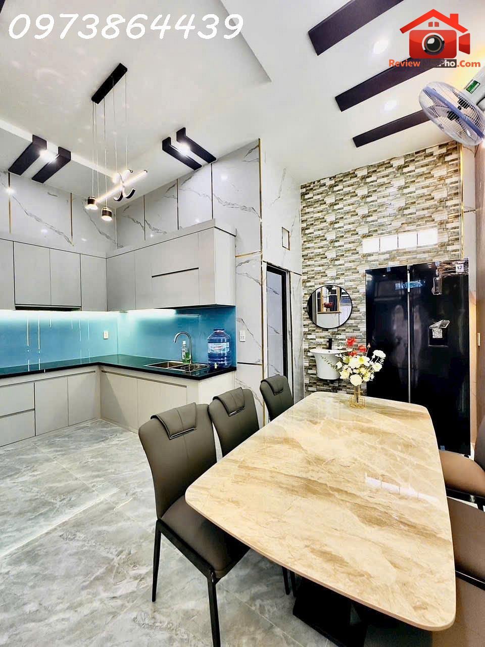 Nhà mới full nội thất vip 4 tầng – 55m2 – 6.2 tỷ – Bán nhà đất Đường 1 – Phường cũ Tân Thới Hiệp – Quận 12 – Thành phố Hồ Chí Minh