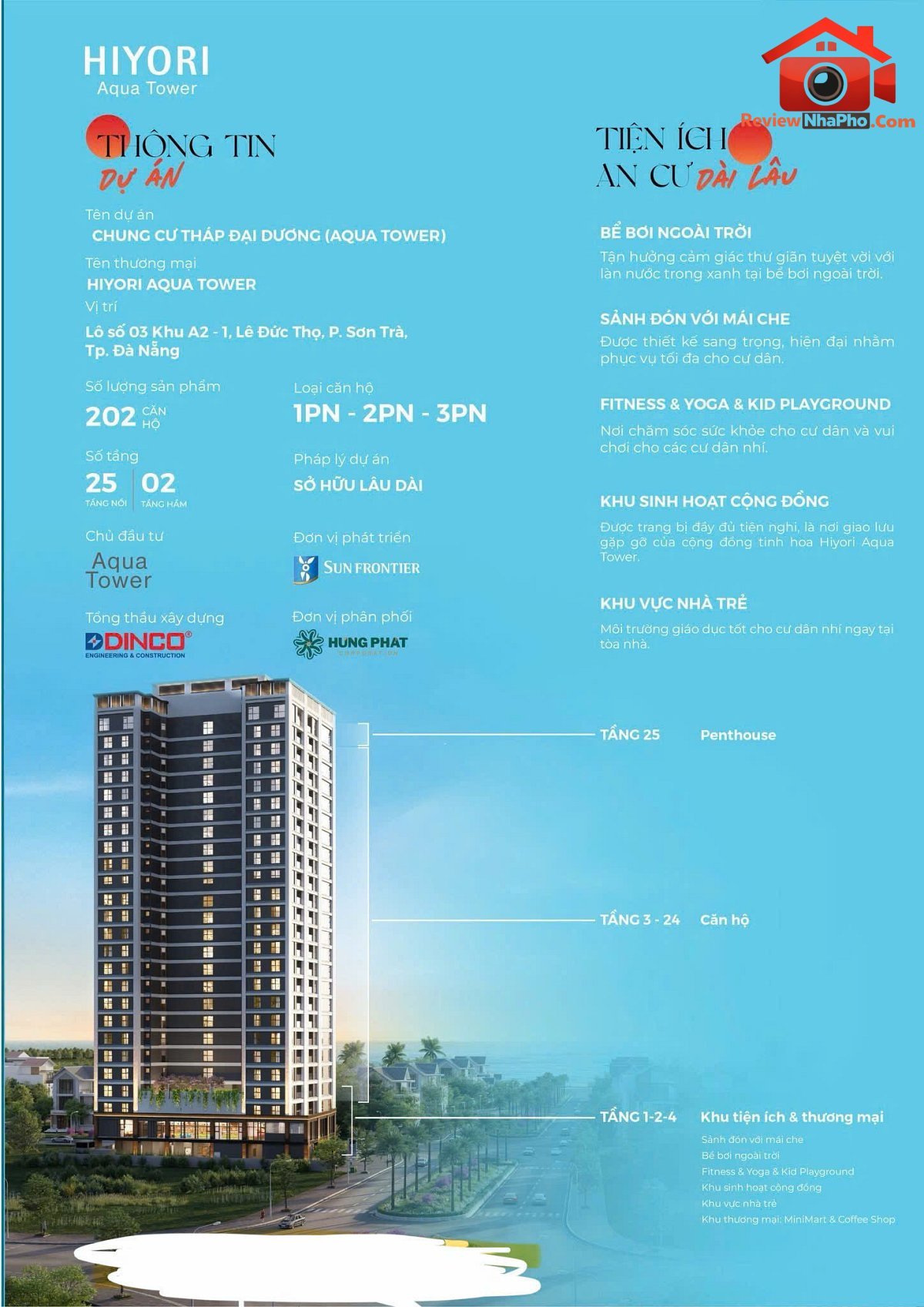 BĐS biển Sơn Trà chỉ 5.4 tỷ – Diện tích 67m2 – Bán nhà đất Đường Hiyori Aqua Tower – Phường cũ Sơn Trà Quận Sơn Trà – Phường mới Sơn Trà – Thành phố Đà Nẵng
