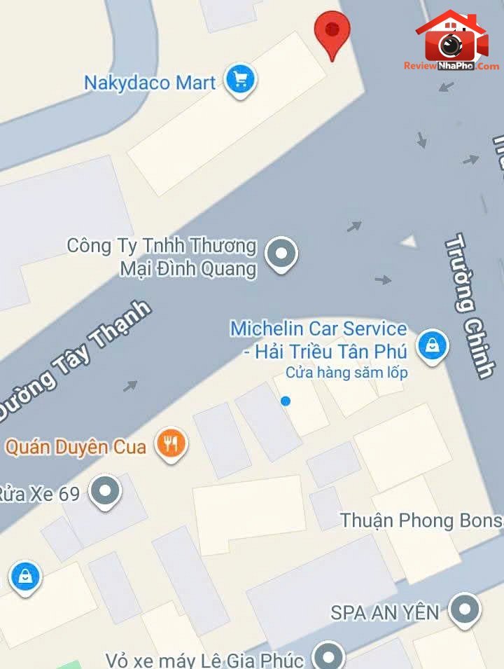 Siêu phẩm chỉ 8.5 tỷ – mặt tiền đường t6 tân phú 55m – đường 16m – kinh doanh đa ngành – Bán nhà đất Đường T6 – Phường Tây Thạnh – Quận Tân Phú – Thành phố Hồ Chí Minh