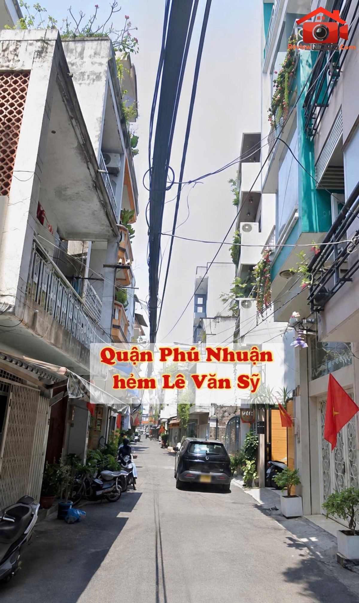 Nhà hẻm ô tô Lê Văn Sỹ quận Phú Nhuận 89m2 giá 10,5 tỷ – nhà đất bất động sản sổ đỏ