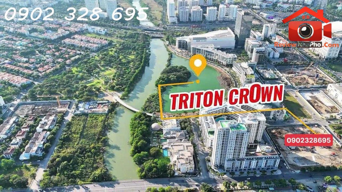 Khám phá Triton Crown Phú Mỹ Hưng căn hộ 1 4 phòng ngủ 70m2 giá 18,888 tỷ