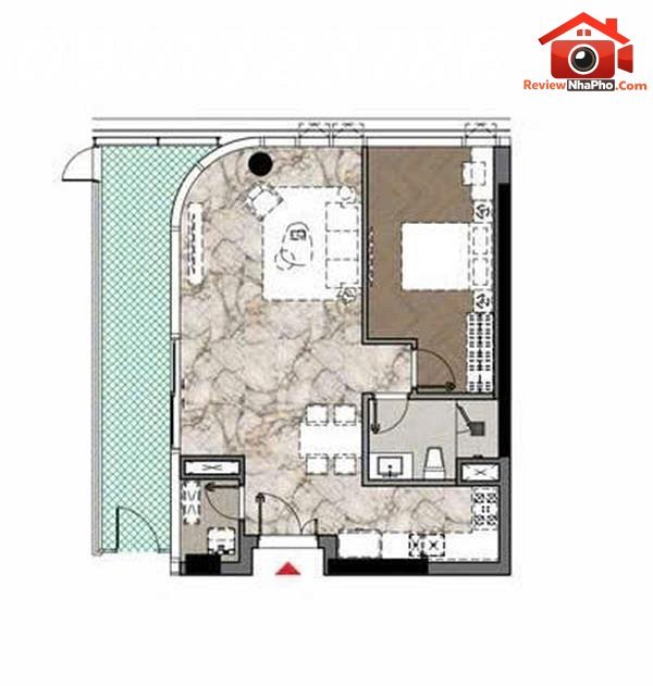 Căn 1PN hạng sang Hồ Bán Nguyệt, giá 12 tỷ tại Phú… – Bán nhà trong ngõ, hẻm Quận Tân Phú – TP Hồ Chí Minh giá 10 – 15 tỷ
