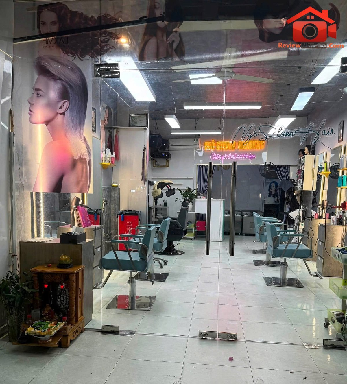 Mặt bằng kinh doanh salon đẹp, 100m2, giá 45 triệu, quận 12