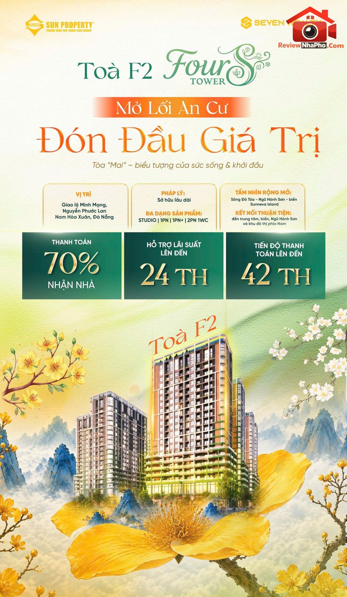 Căn hộ Fours Tower Hòa Quý Đà Nẵng chỉ từ 1,7 tỷ &… – Bán chung cư Thị xã Hội An – Quảng Nam giá Dưới 3 tỷ