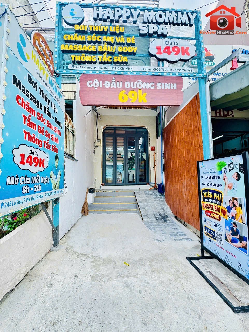 Cơ hội sang nhượng spa mẹ và bé mặt tiền Lò Siêu phường 8 quận 11 TP.HCM nhà đất bất động sản sổ đỏ