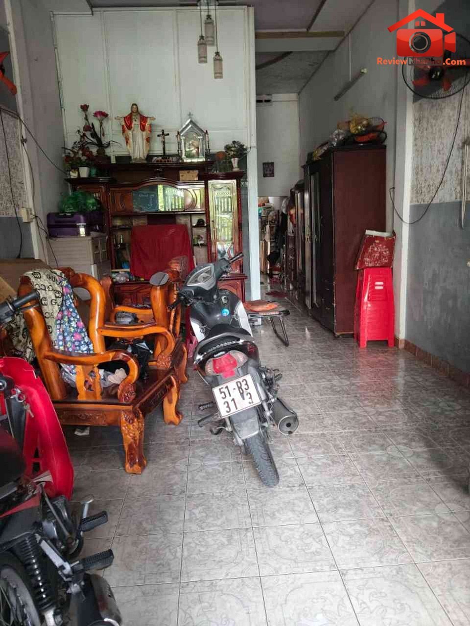 H2933 nhà c4 hẻm ô tô 7m thông cạnh chợ xóm mới, 87m2, 7.4 tỷ