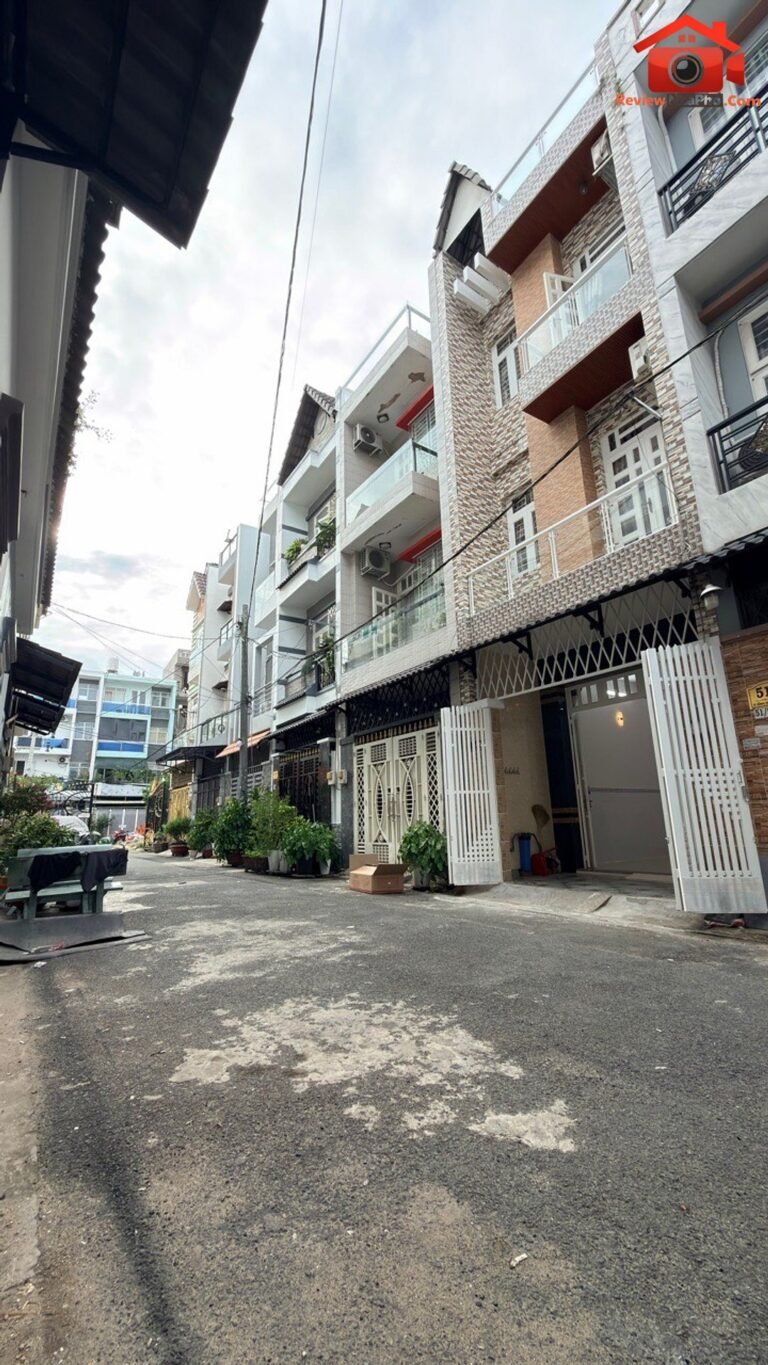 Nhà mới đẹp 4 tầng kiên cố – 53m2 – 4p… – Bán nhà trong ngõ, hẻm Quận Tân Phú – TP Hồ Chí Minh giá 5 – 7 tỷ