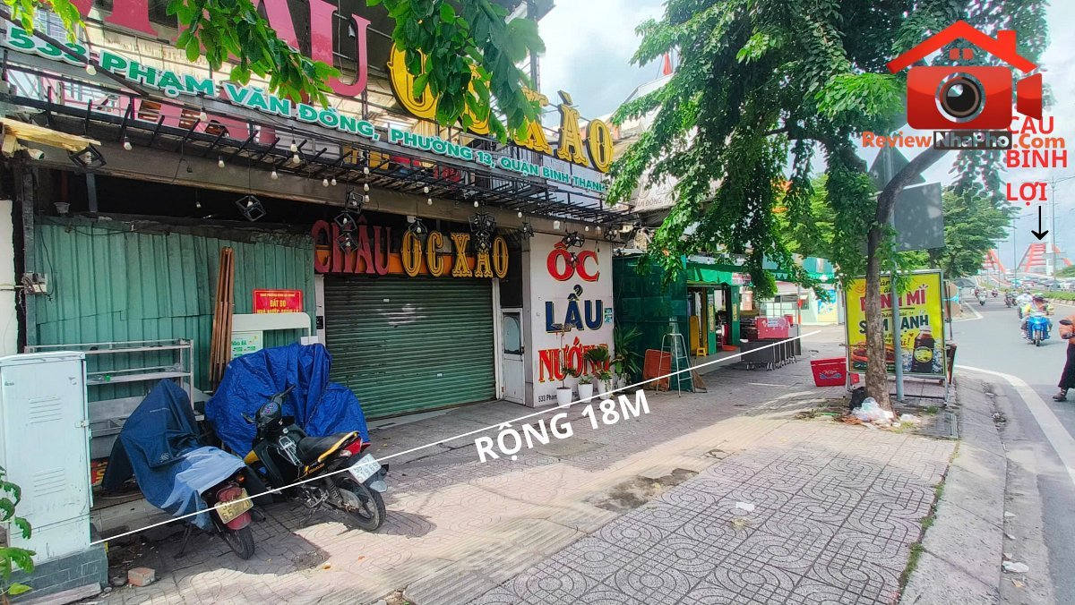 Chính chủ bán nhà góc 2 mặt tiền Đường Phạm Văn Đồng – Phường cũ 13 Quận Bình Thạnh – Phường mới 13 – Thành phố Hồ Chí Minh diện tích 78m2 giá 12.5 tỷ