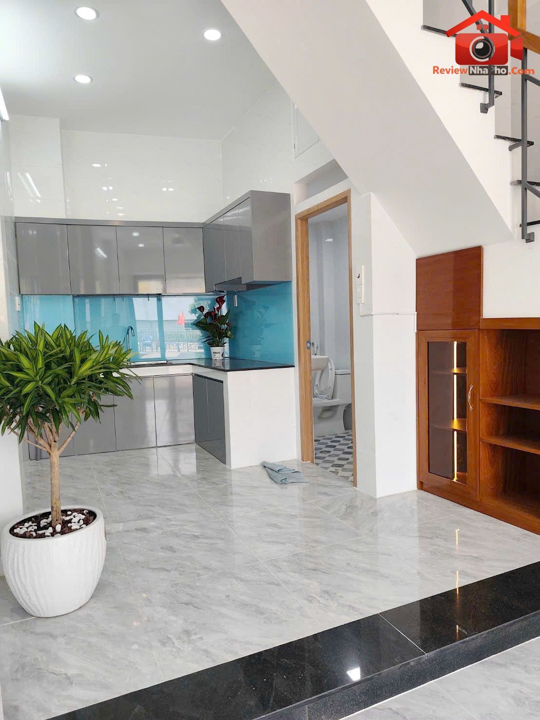 Nhà mới 4 tầng mặt tiền đường Ụ Cây phường 10 quận 8 giá 5,39 tỷ nhà đất bất động sản sổ đỏ