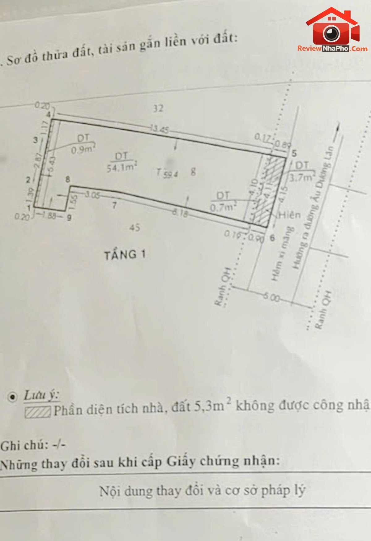 Nhà cũ vị trí đẹp Đường Âu Dương Lân – Phường cũ 3 Quận 8 – Phường mới 3 – Thành phố Hồ Chí Minh diện tích 60m2 giá 6.6 tỷ